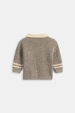 Sporty Knit Sweater  Cacao  hi-res