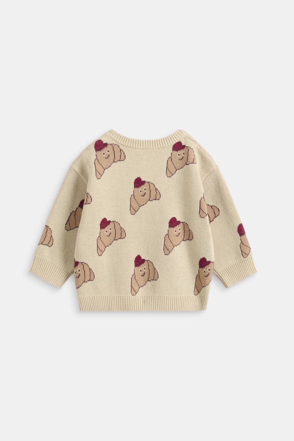 Croissant Jacquard Knit  Multi
