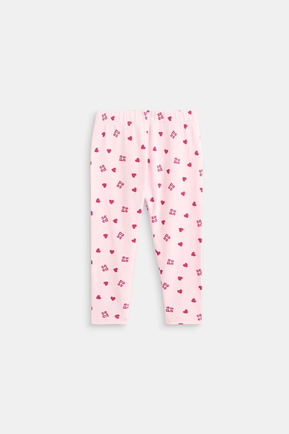 Heart Legging  Pink Lemonade