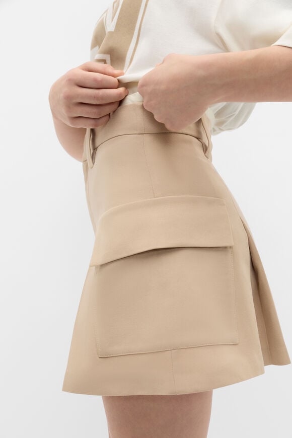 Cargo Pocket Skirt  Sandstone  hi-res