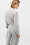 Australian Merino Relaxed Cardigan  Slate Marle  hi-res