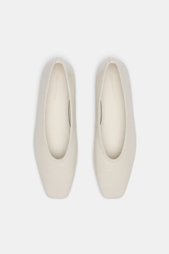 Jordan Square Toe Ballet  Cream Croc  hi-res