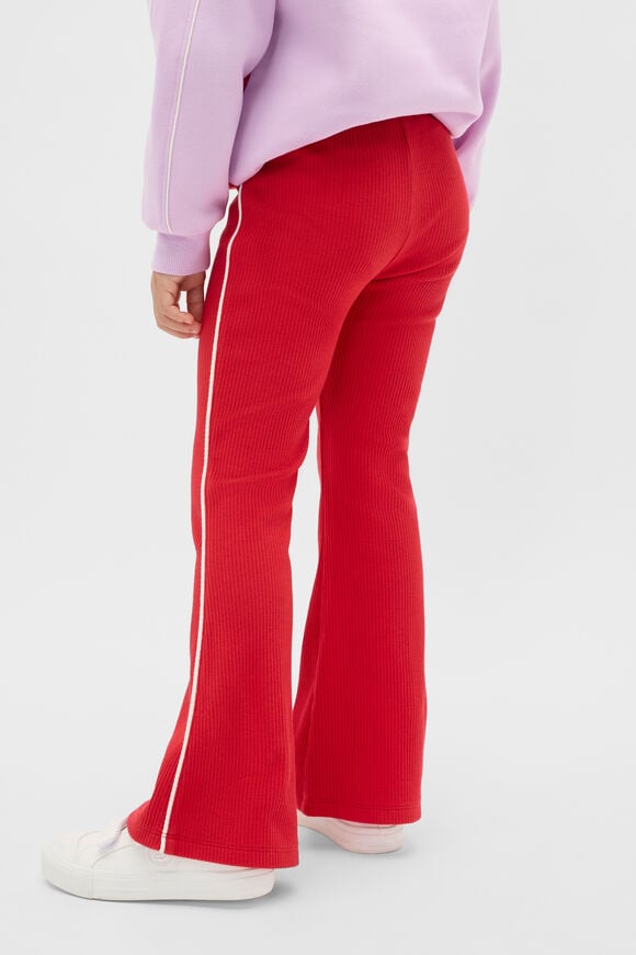 Piped Kick Flare  Chilli Red  hi-res