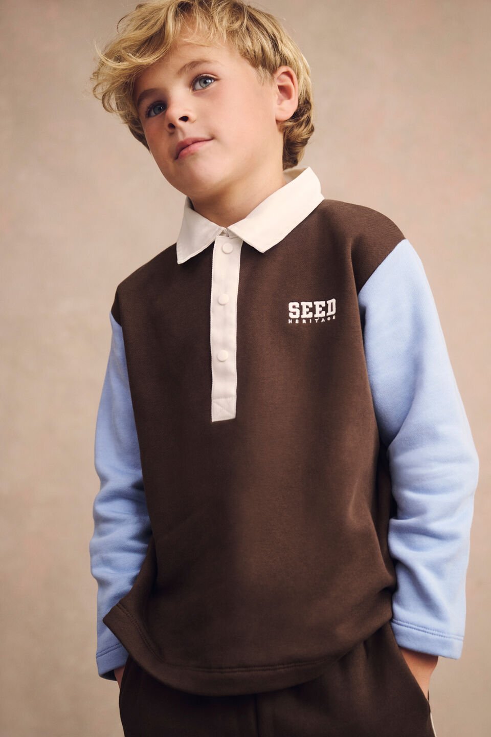 Collared Rugby  Cacao