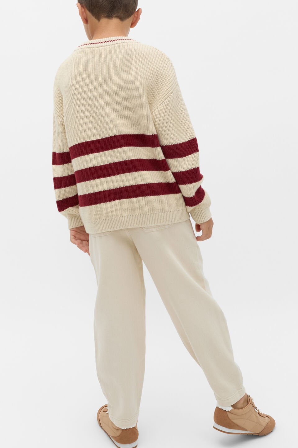 Sports Knit Sweater  Moonstone