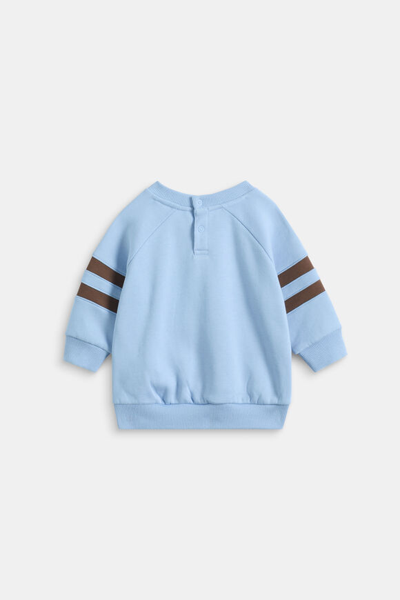 Sporty Logo Sweat  Cloud Blue  hi-res