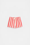 Core Stripe Logo Short  Strawberry Red  hi-res