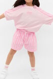 Stripe Track Short  Candy Pink  hi-res