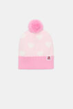 Heart Beanie  Pink Lemonade  hi-res