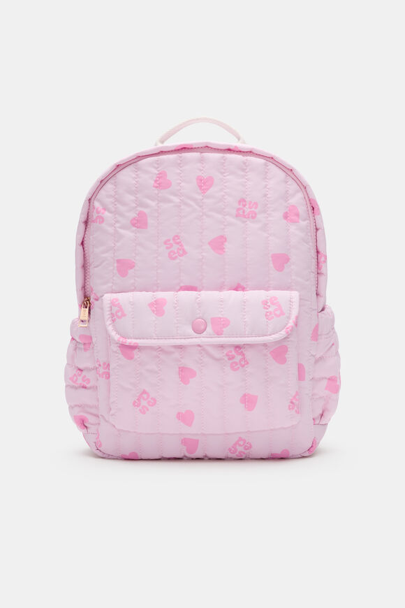Baby Quilted Backpack  Heart  hi-res