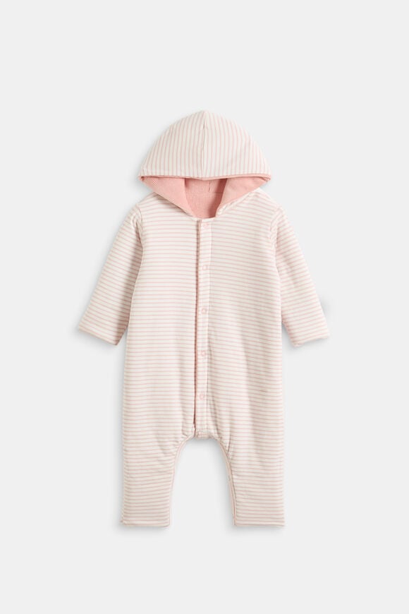 Logo Corduroy Coverall  Blush Pink  hi-res