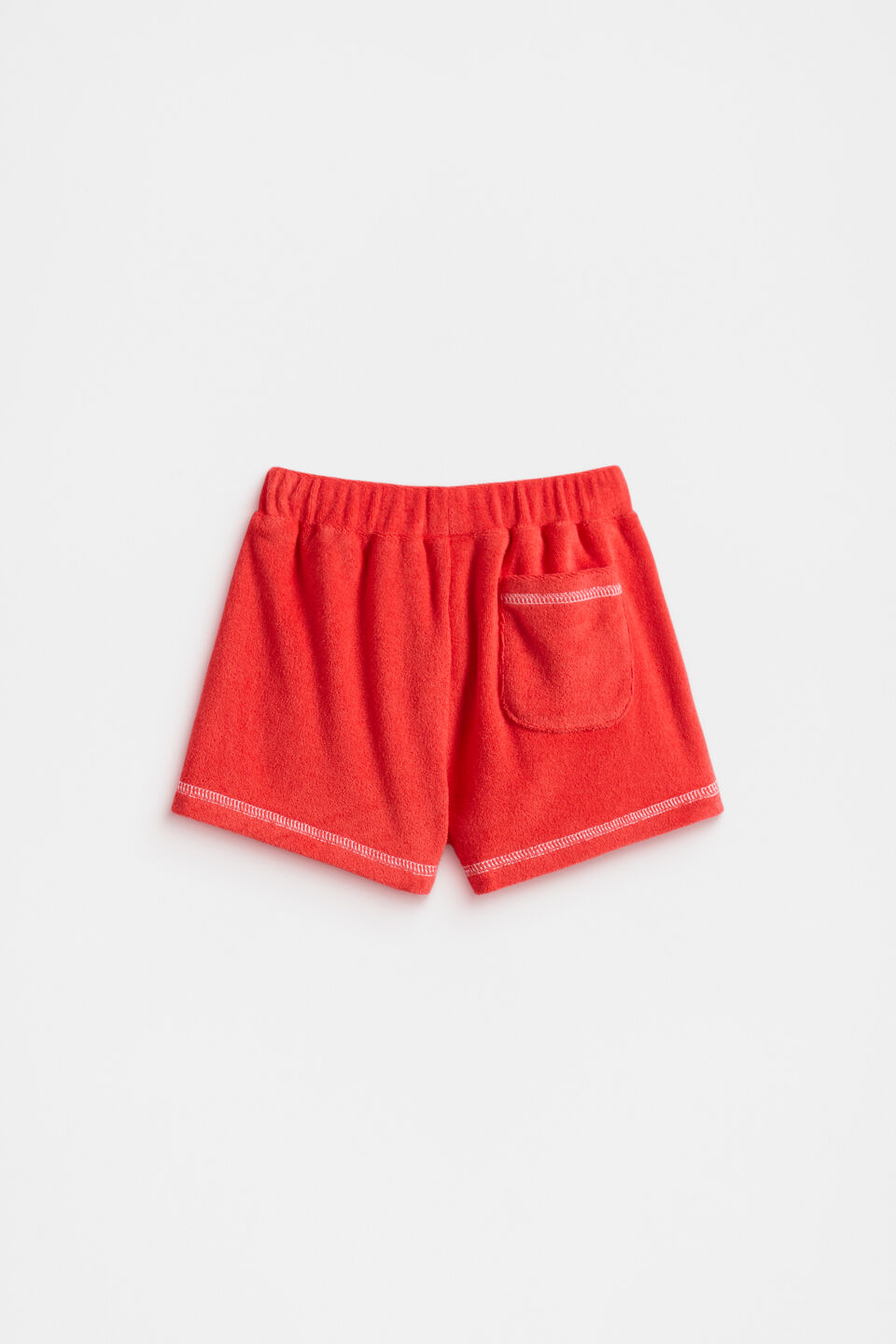 Towelling Short  Strawberry Red