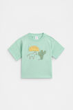Howdy Tee  Dark Mint  hi-res