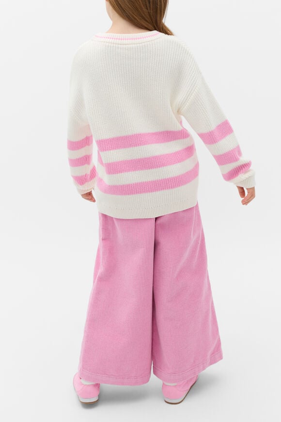 Sporty Knit Sweater  Classic Cream  hi-res