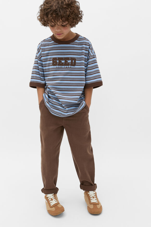 Stripe Logo Tee  Cloud Blue  hi-res