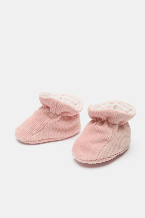 Corduroy Bootie  Blush Pink  hi-res