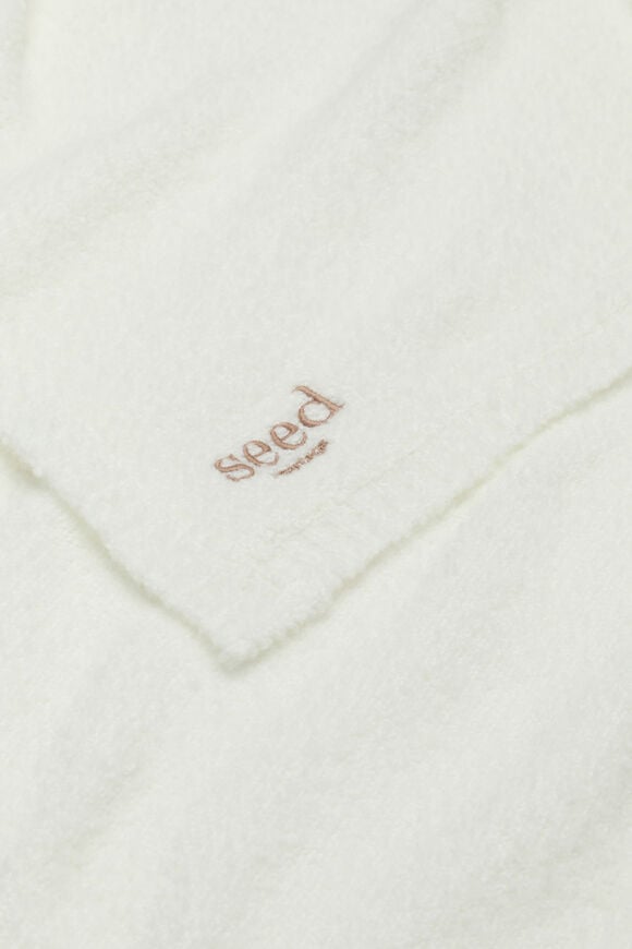 Boucle Knit Logo Blanket  Nb Canvas  hi-res