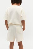 Textured Track Short  Vintage Cream  hi-res