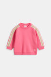 MD Side Stripe Knit Sweater  Bubblegum Pink  hi-res