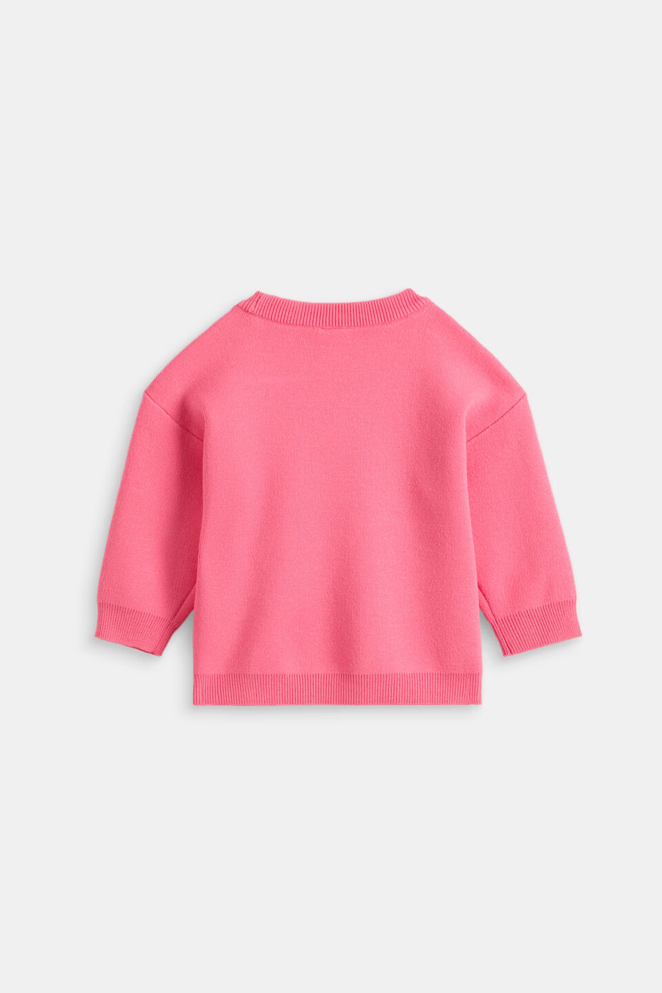 MD Side Stripe Knit Sweater  Bubblegum Pink