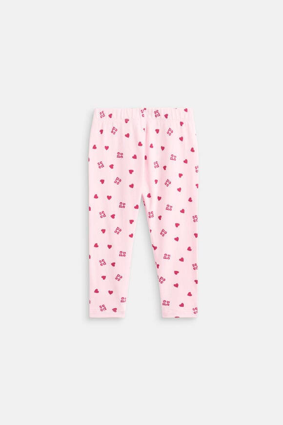 Heart Legging  Pink Lemonade  hi-res