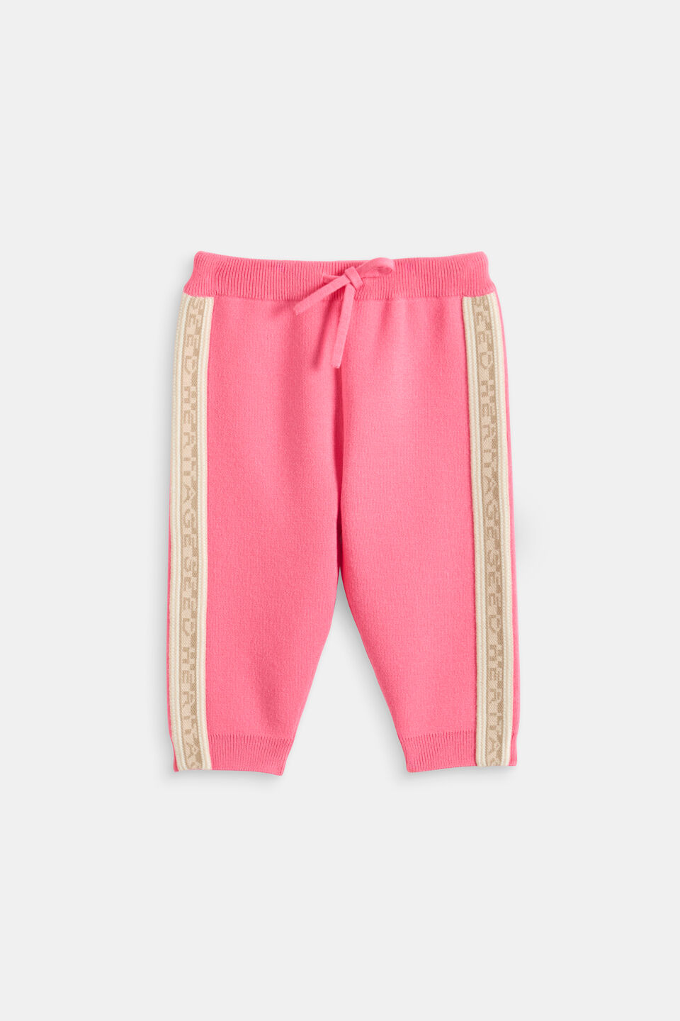 MD Side Stripe Knit Pant  Bubblegum Pink