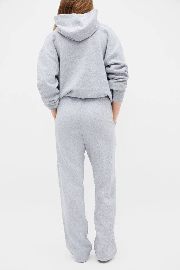 Roll Waist Logo Track Pant  Cloud Grey Marle  hi-res