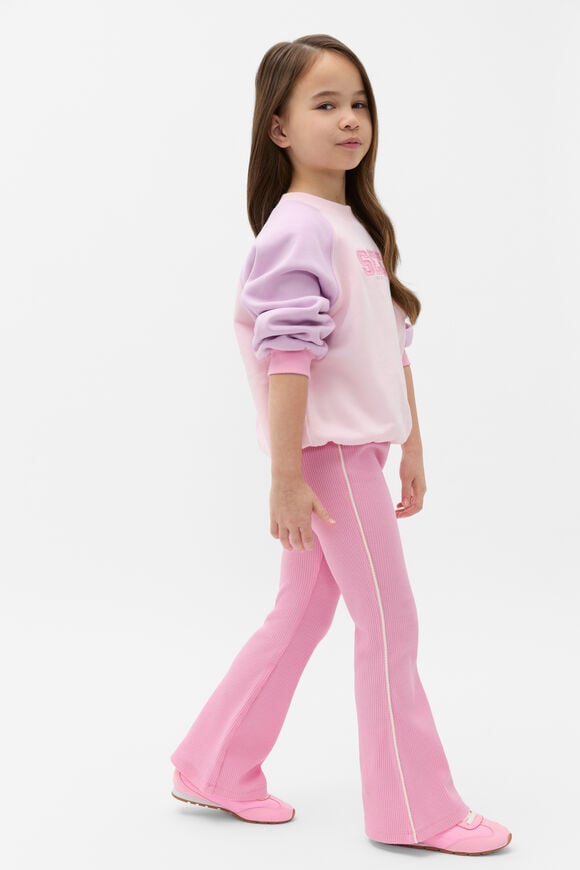 Piped Kick Flare  Candy Pink  hi-res