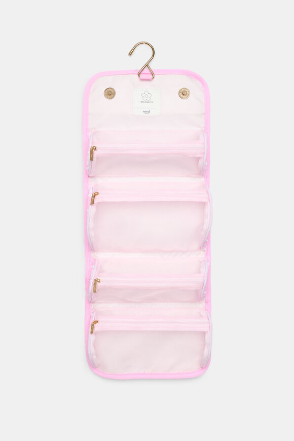 Stripe Cos Bag  Pink Multi  hi-res