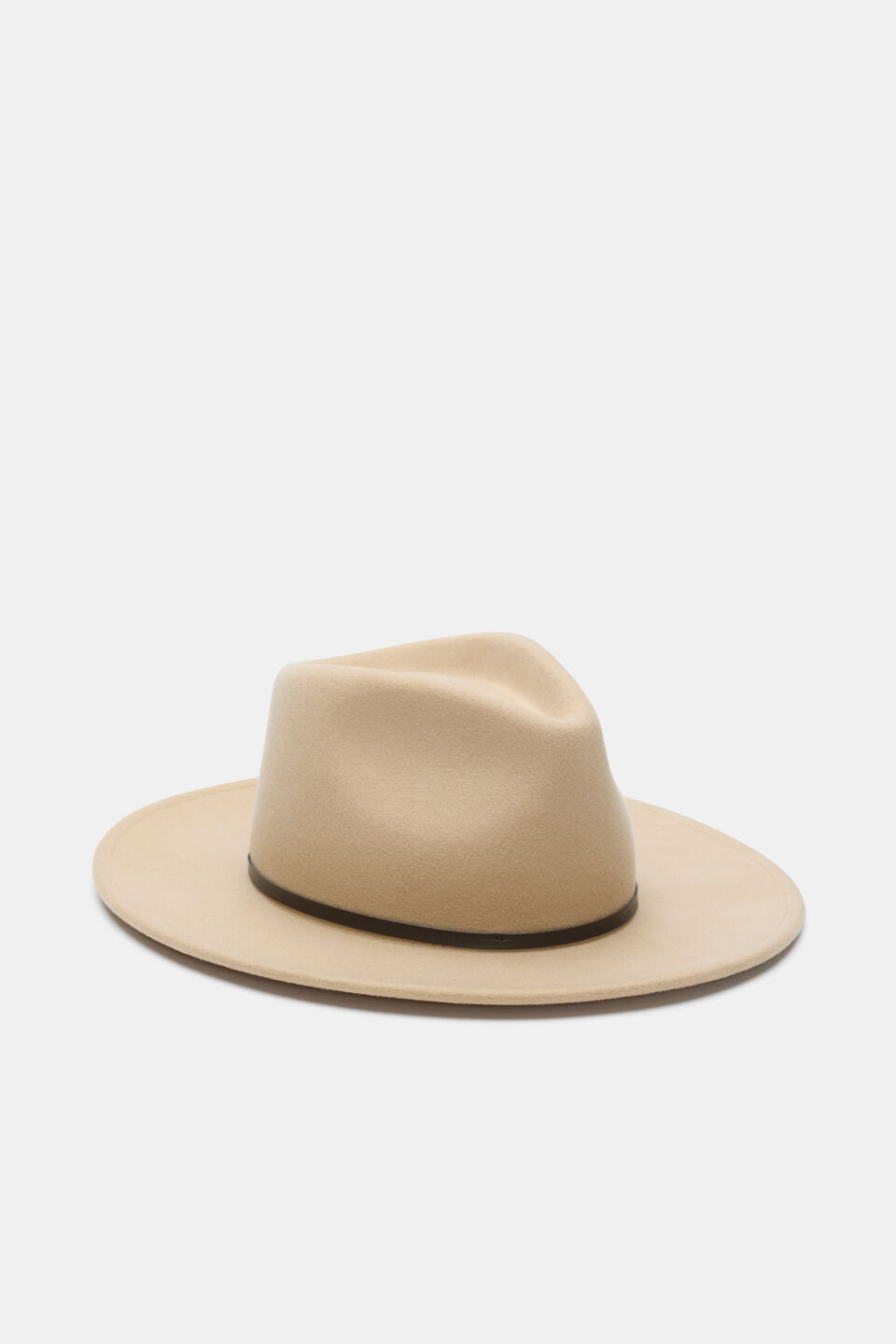 Wool Fedora  Light Sandstone