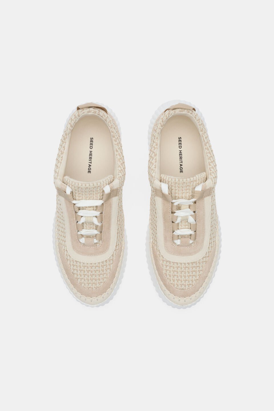Bree Knit Sneaker  Oat