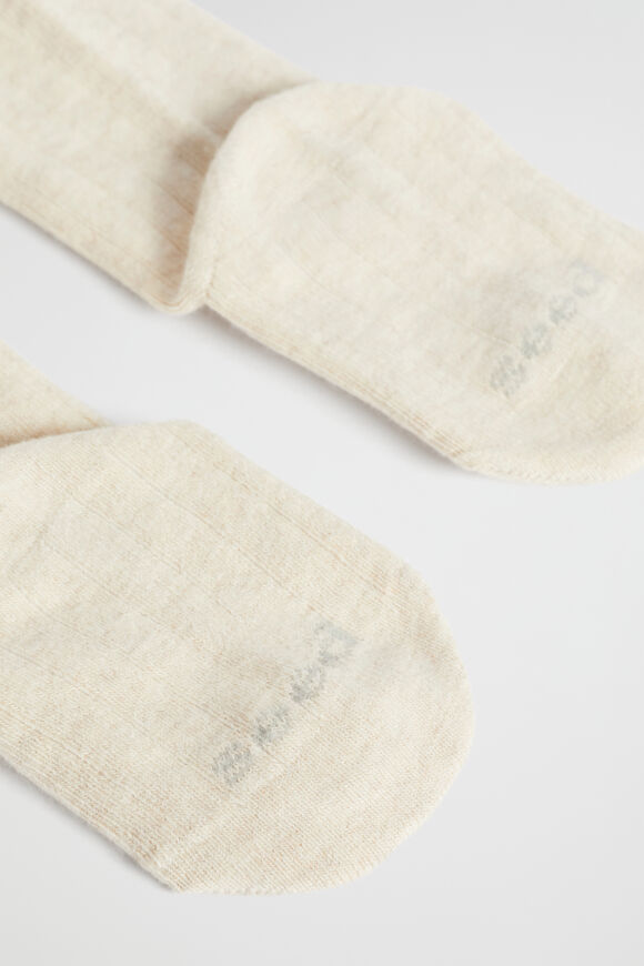 Rib Full Length Tight  Oat Marle  hi-res