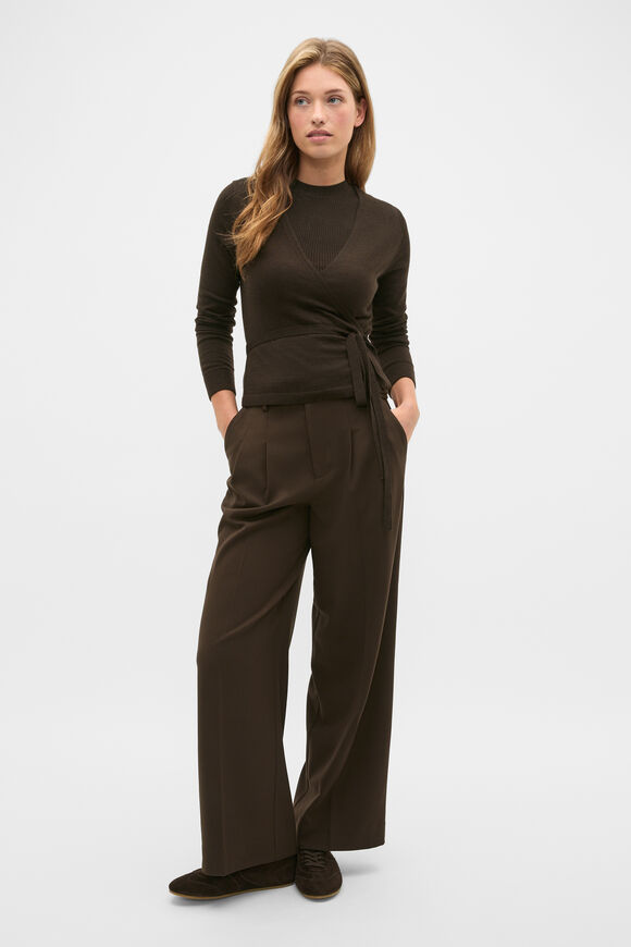 Merino Ballet Knit  Coffee Bean  hi-res