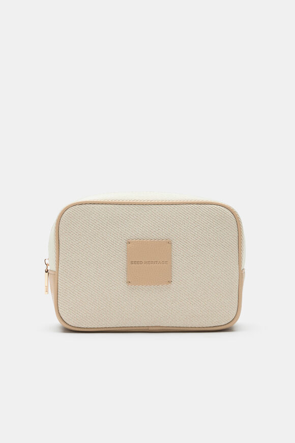 Small Cosmetic Bag  Sandstone  hi-res