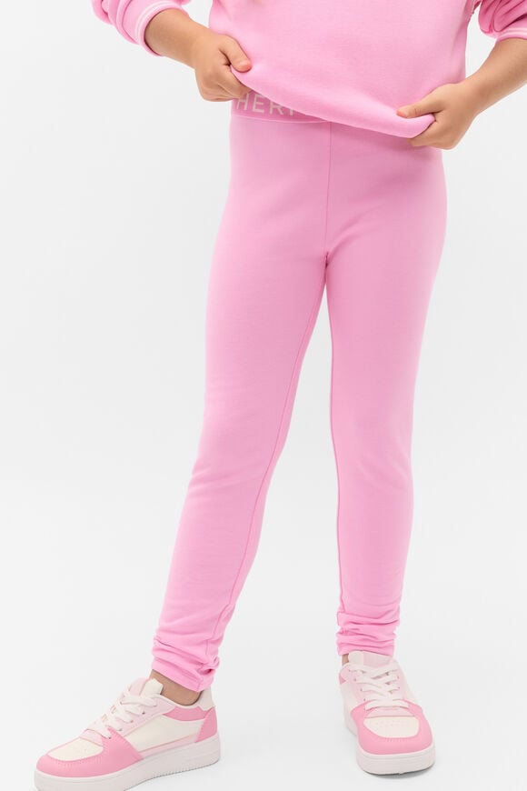 Core Terry Legging  Candy Pink  hi-res