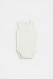 Logo Tank Bodysuit  Classic Cream  hi-res