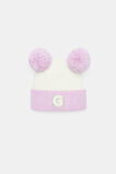 Mini Glitter Initial Beanie  G  hi-res