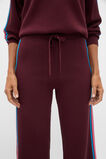 MD Crepe Knit Pant  Plum Red  hi-res