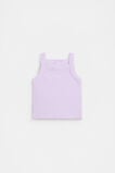 Core Logo Rib Tank  Lavender  hi-res