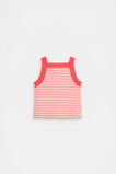 Core Logo Rib Tank  Strawberry Red  hi-res