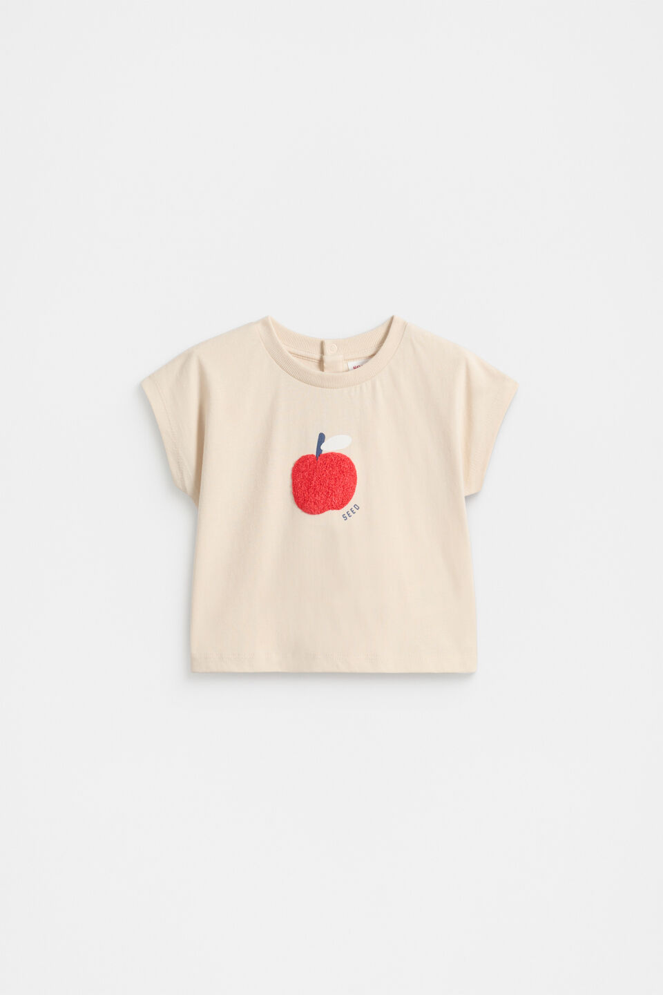 Apple Boxy Tee  Moonstone