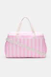 Stripe Weekender Bag  Pink Multi  hi-res