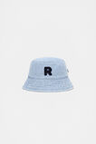 Blue Mini Initial Bucket Hat  R  hi-res