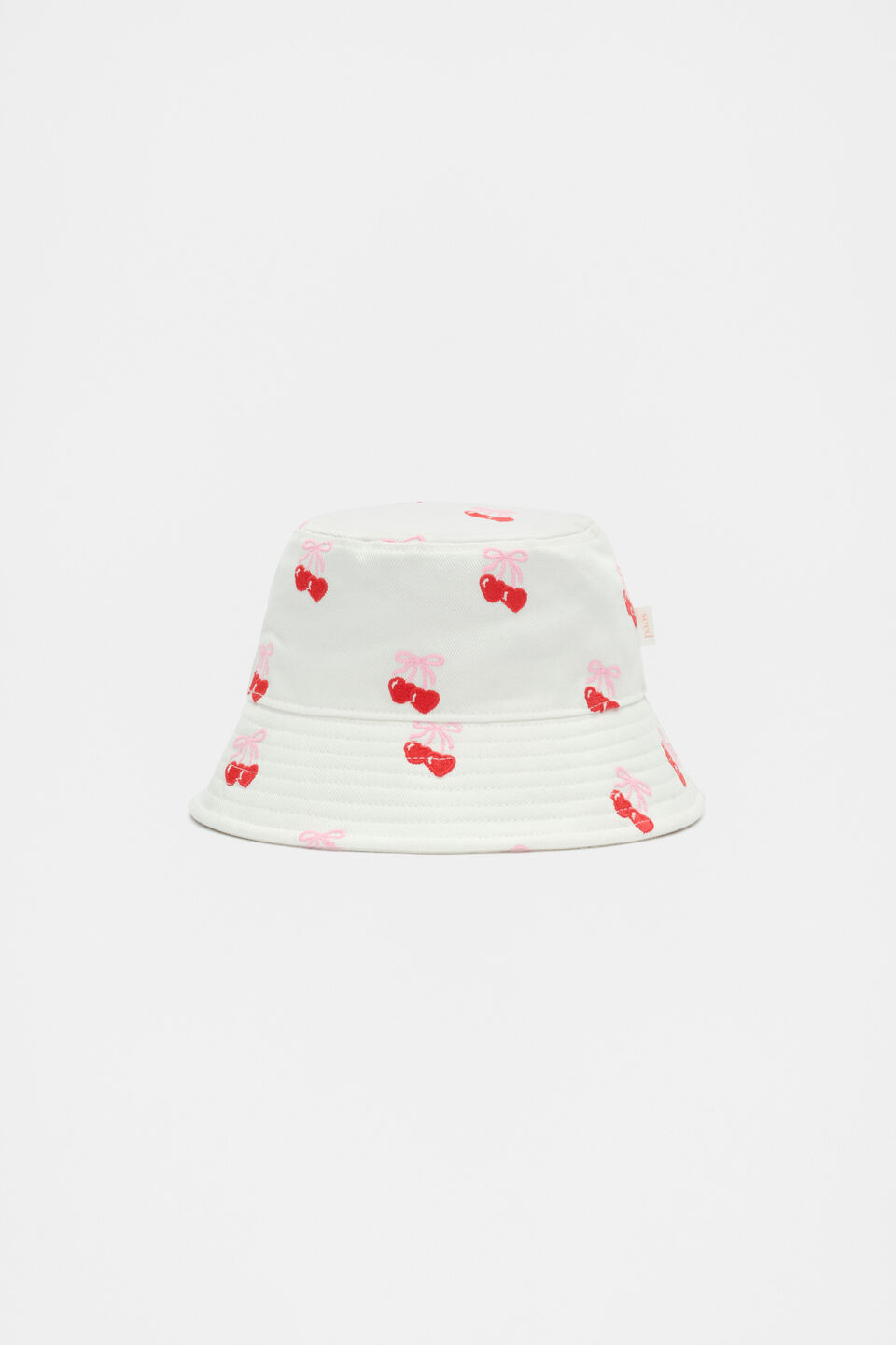 Heart Denim Bucket Hat  Canvas