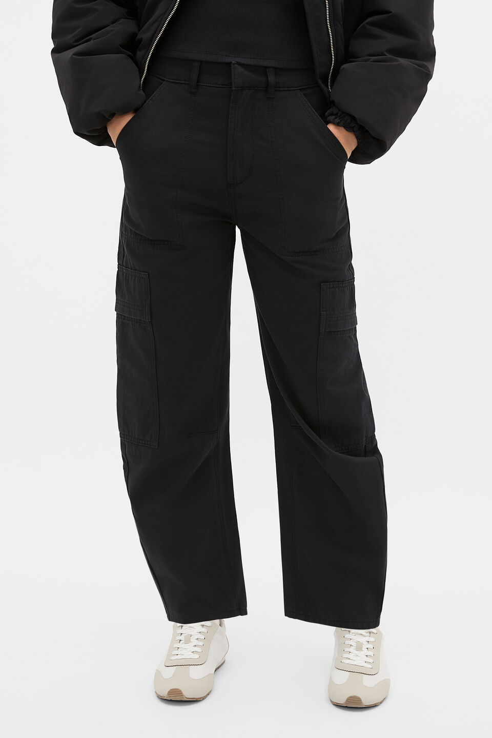 Tapered Cargo Pant  Black