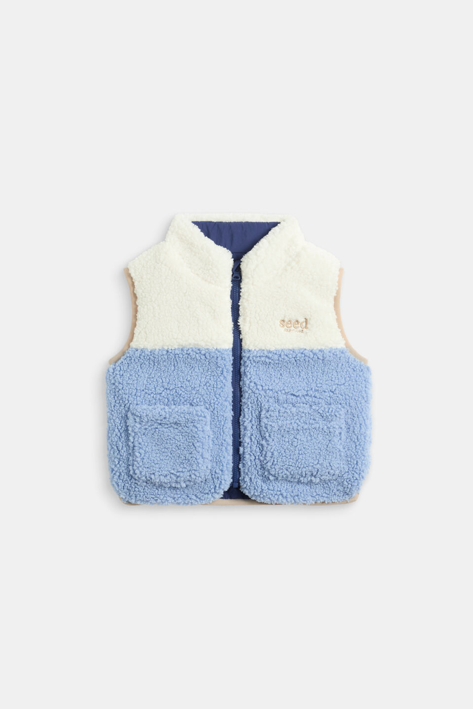 Colourblock Reversible Vest  Multi