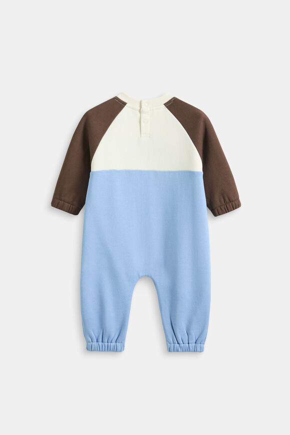 Colourblock Logo Romper  Multi  hi-res