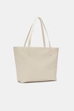 Leather Everyday Tote  Cream  hi-res
