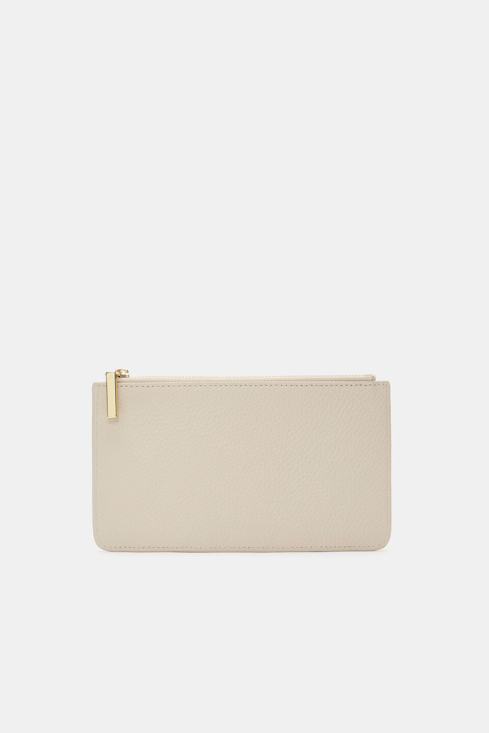 Leather Everyday Wallet  Cream