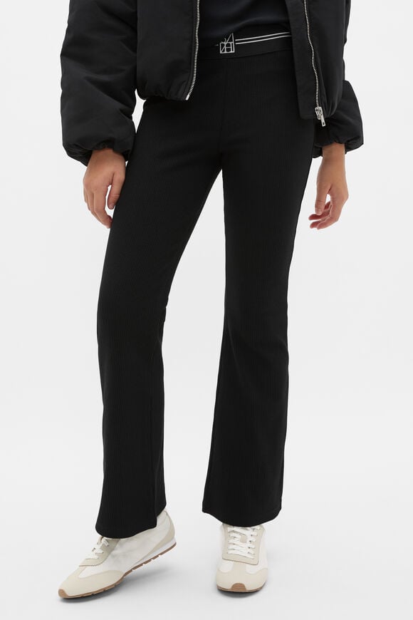 Logo Kick Flare  Black  hi-res